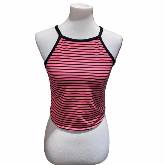Pink and Black Striped Shirt - Picture 1 of 1